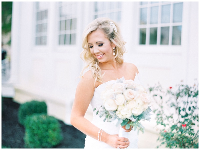 Timeless bridal portrait at The Inn at Wise wedding