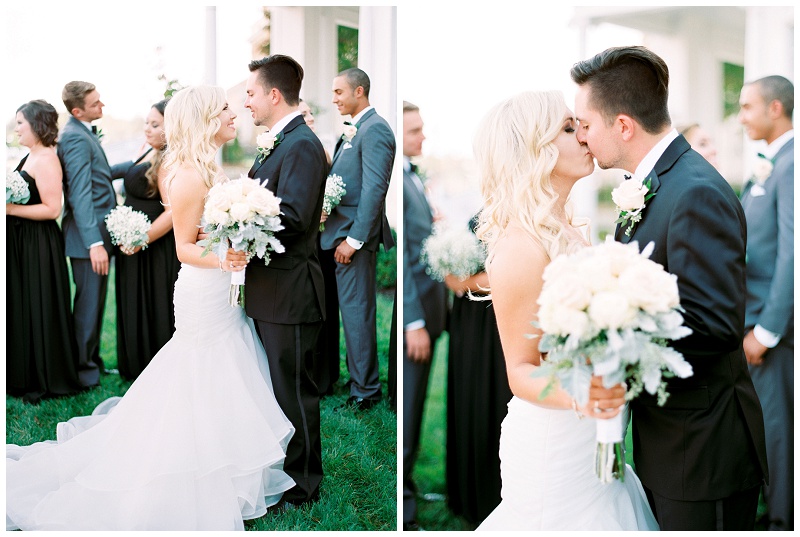 Elegant group photo at The Inn at Wise wedding venue