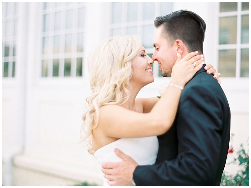 Timeless couple portrait at The Inn at Wise wedding