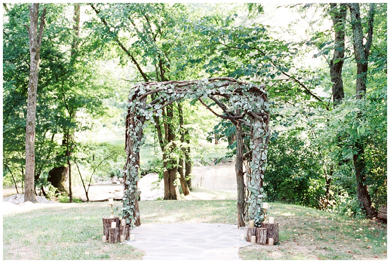The Millstone wedding venue wedding cream and greenery tones