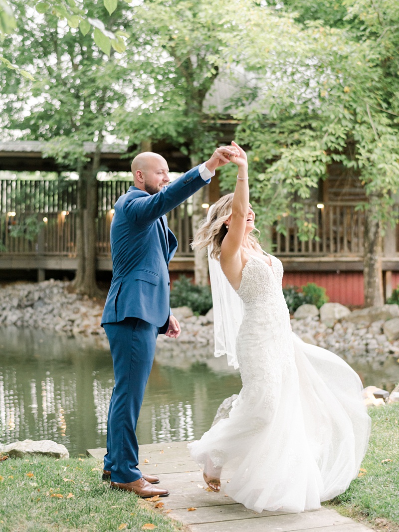 Newlyweds embracing The Millstone venue East Tennessee