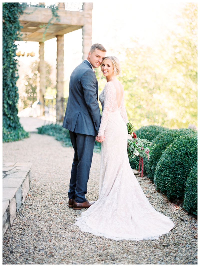 Golden hour portraits at Chateau Selah wedding Golden hour portraits at Chateau Selah wedding