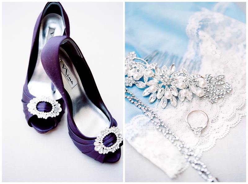 Bridal accessories and jewelry for summer wedding