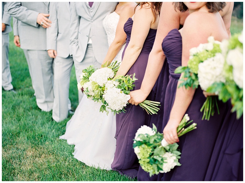 Wedding party portraits at Chateau Selah pavilion