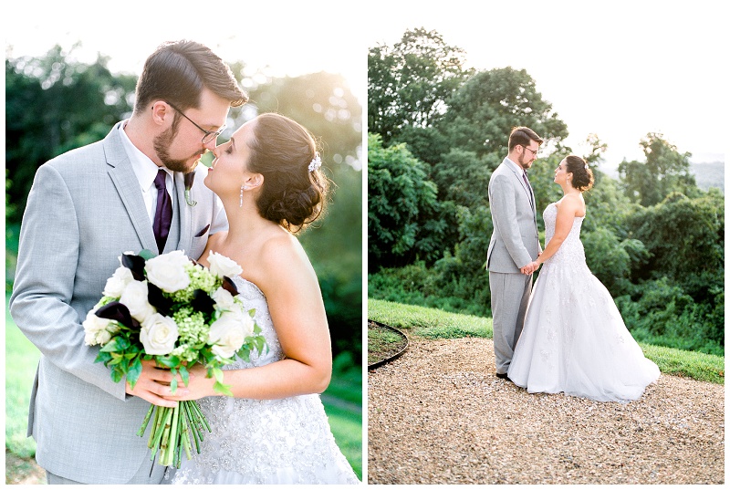 Intimate newlywed portraits in Blountville TN