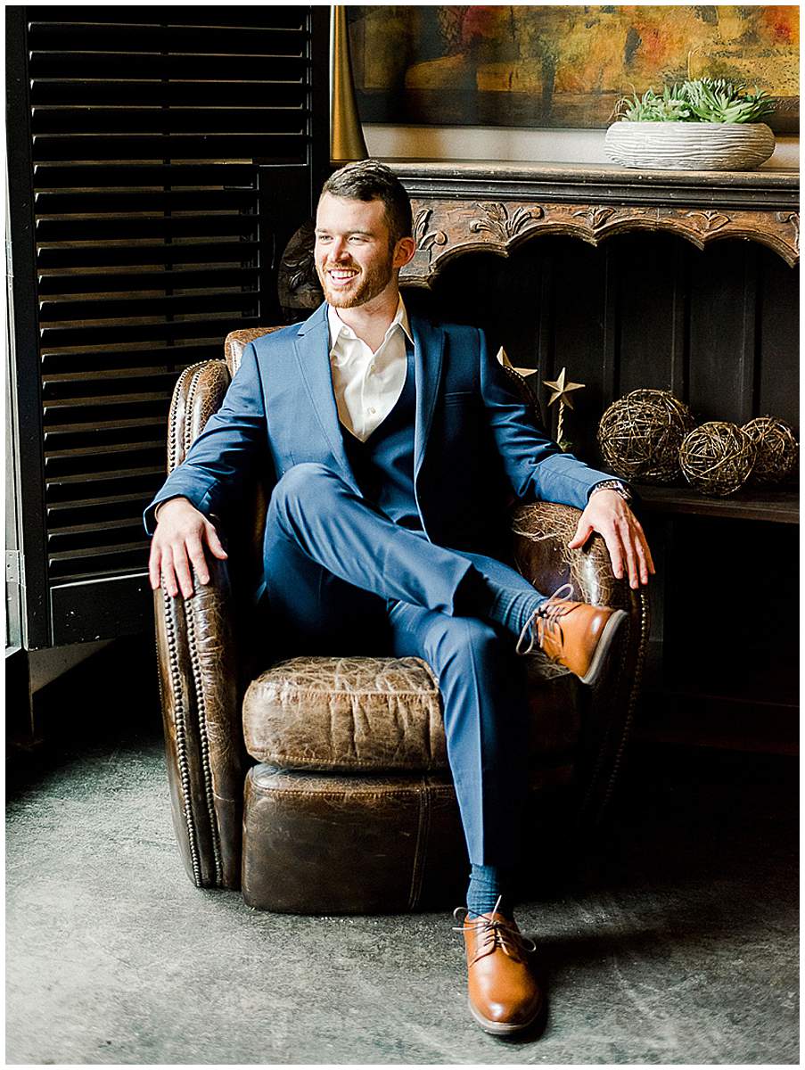 Groom pre ceremony