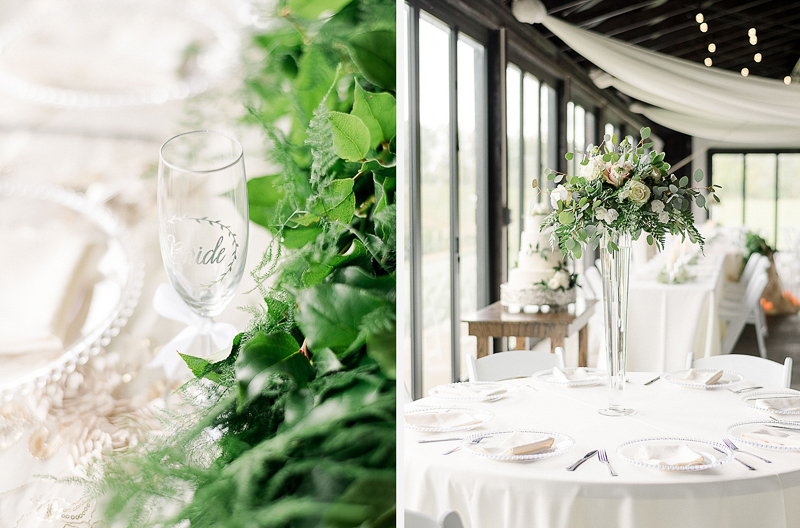 Wedding reception at Chateau Selah