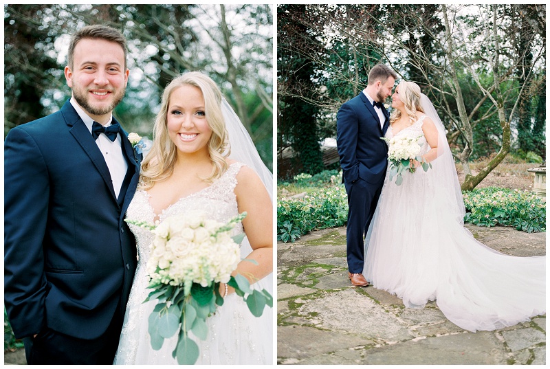 romantic Black Fox Farms wedding portraits