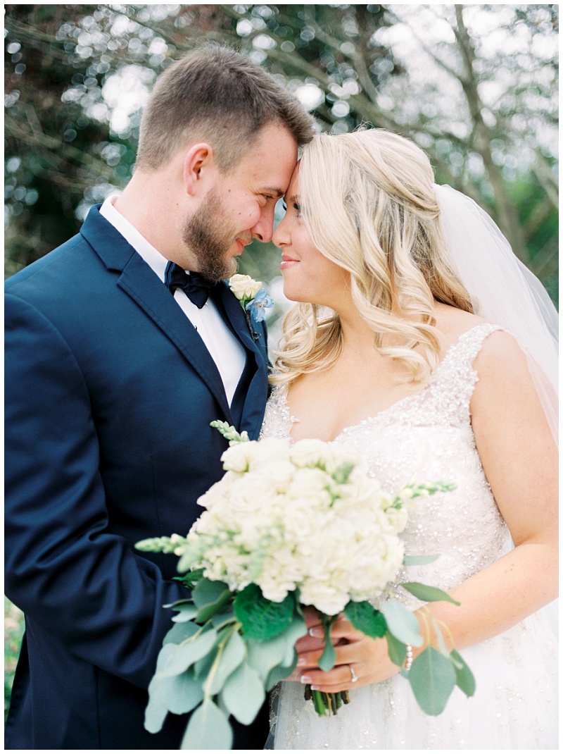 newlyweds at Black Fox Farms