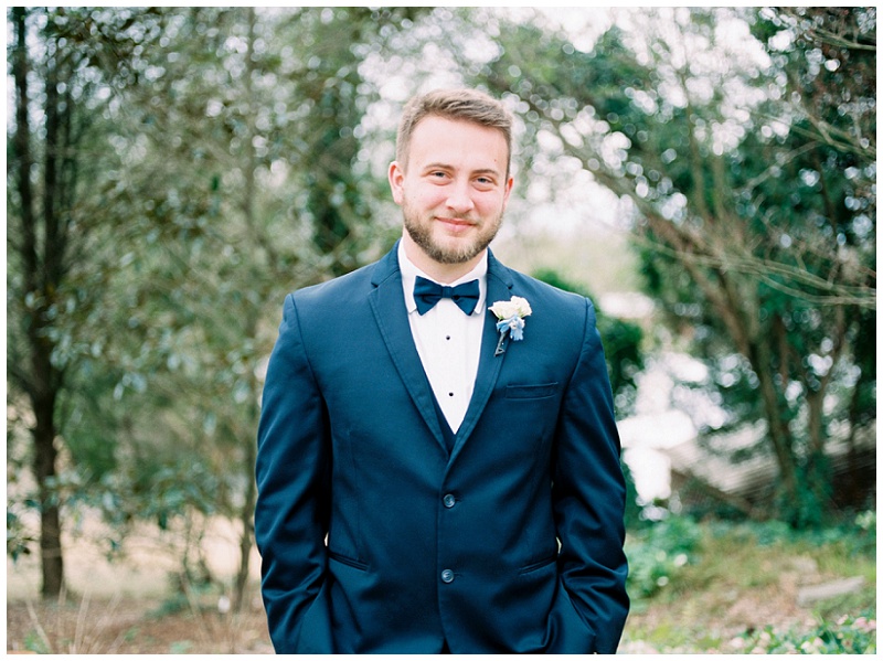 groom portrait Black Fox Farms Cleveland TN