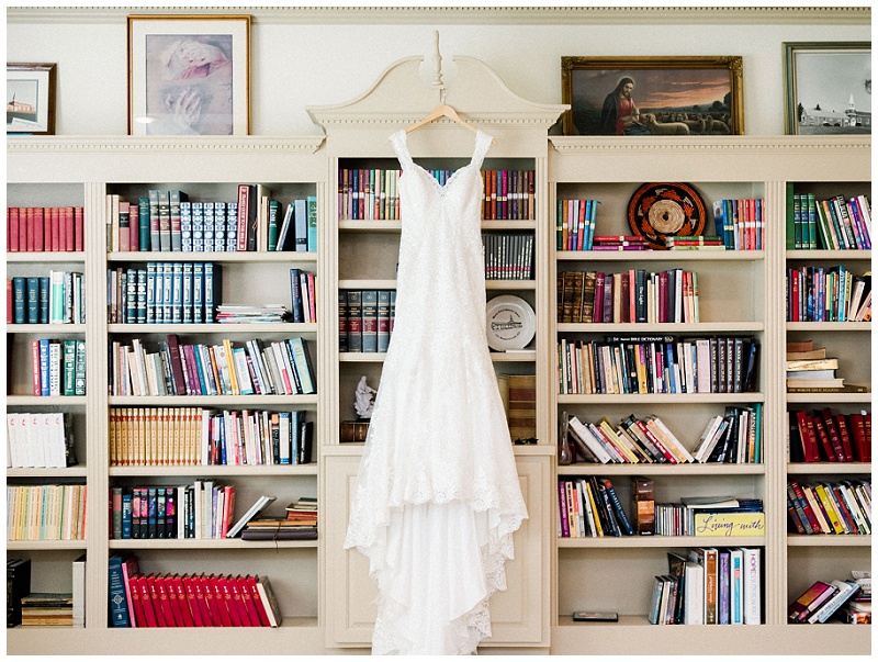 bride dress details Blountville TN wedding