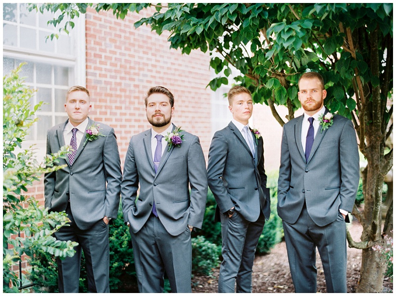 bridal party photos Blountville TN wedding
