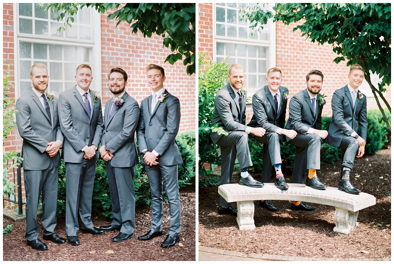fun bridal party portraits Blountville