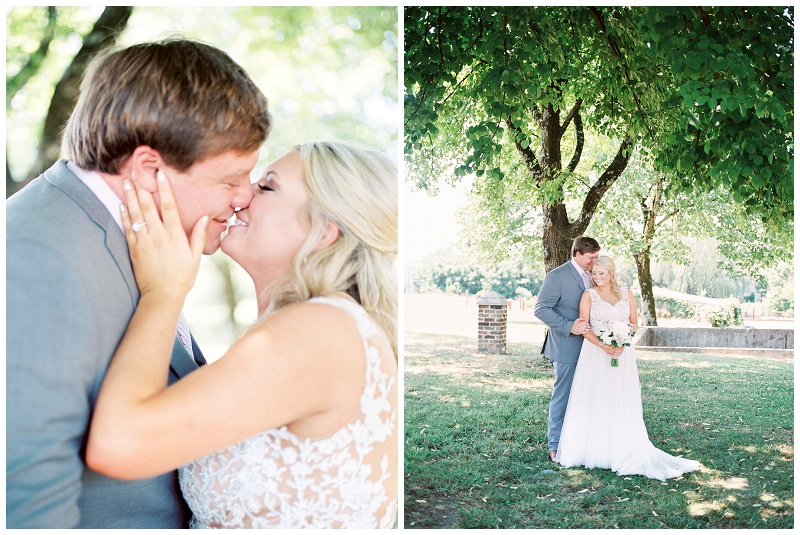emotional first look Chattanooga wedding