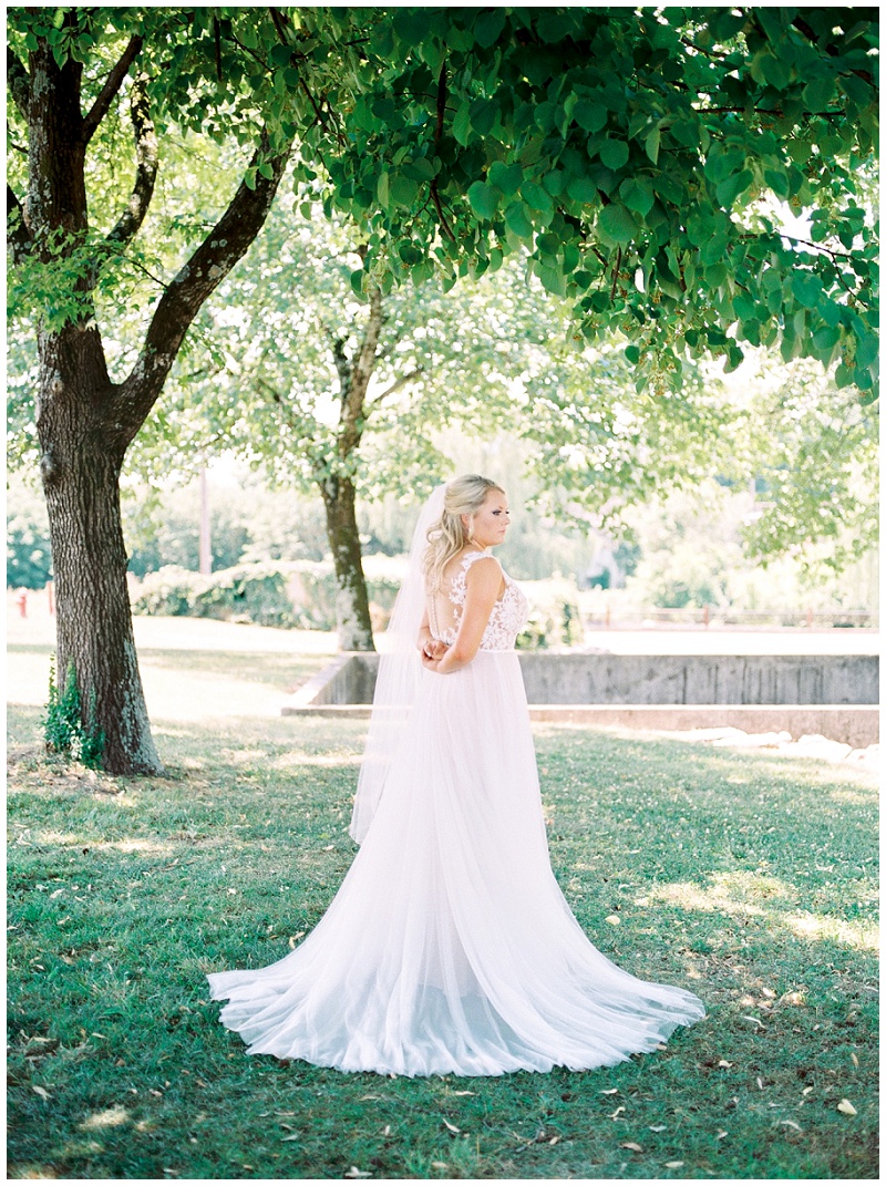 natural light bridal portraits Chattanooga