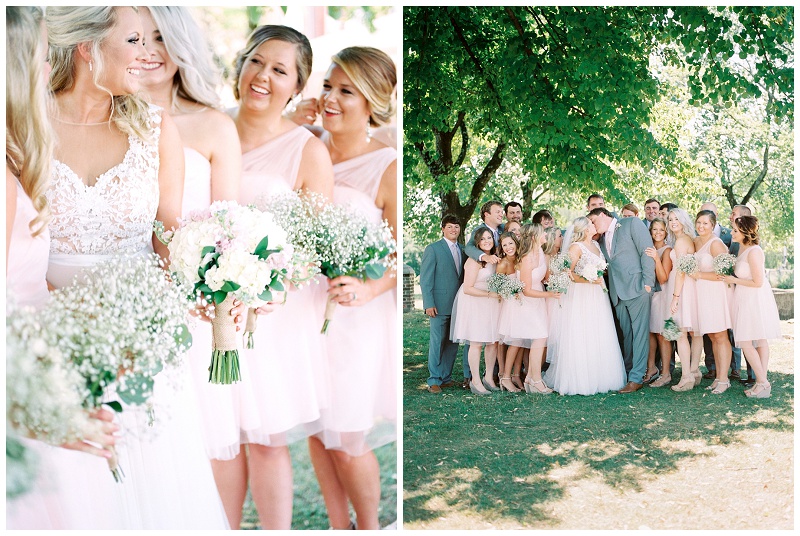bridesmaids candid Chattanooga wedding