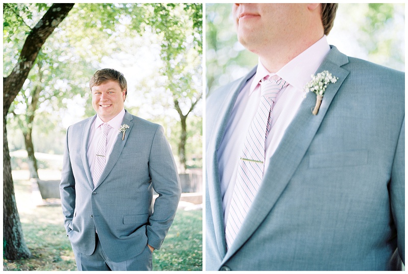 groom poses Chattanooga Tennessee