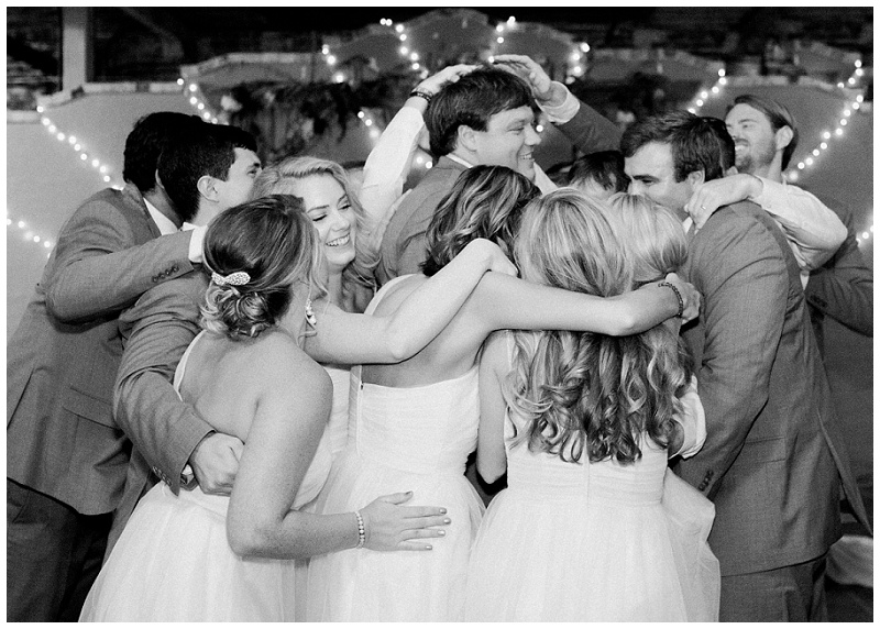 wedding party dancing reception photos