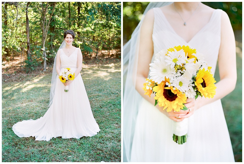 natural light bridal portraits Coffey Barn