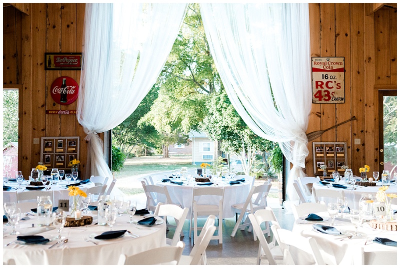 Coffey Barn wedding reception Cleveland TN