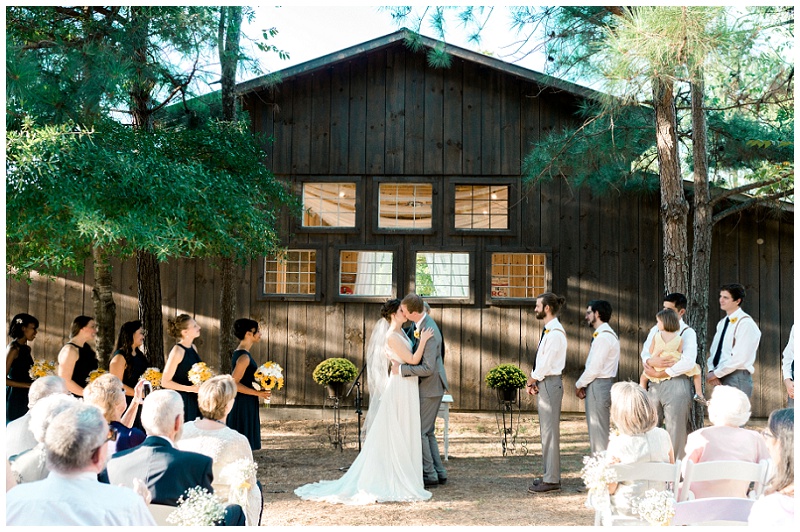 first kiss wedding Cleveland TN wedding