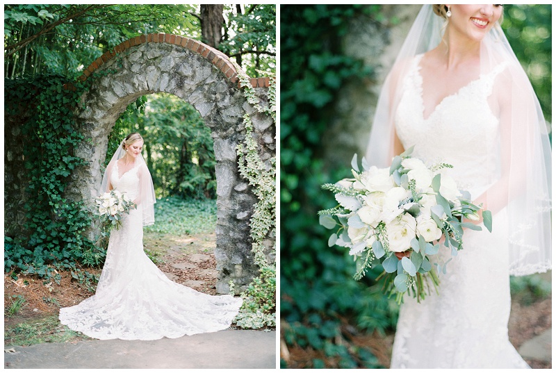 sunset bridal portraits Dalton GA