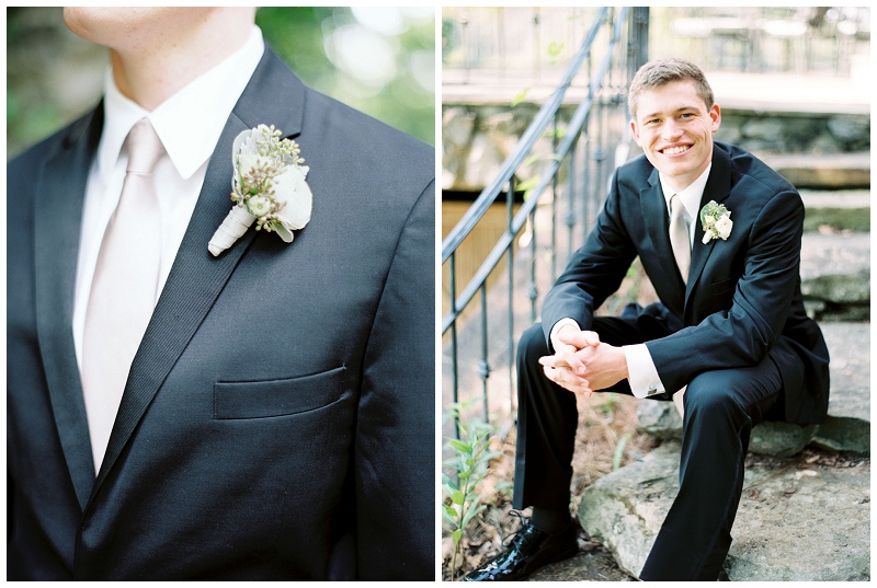 authentic groom portraits wedding photos Dalton