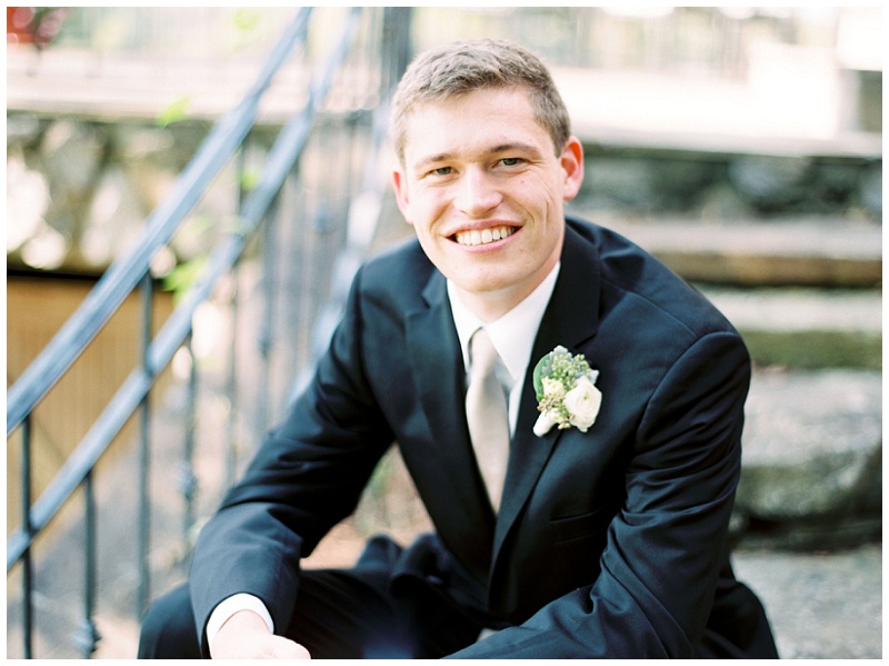 classic groom wedding portraits Dalton GA