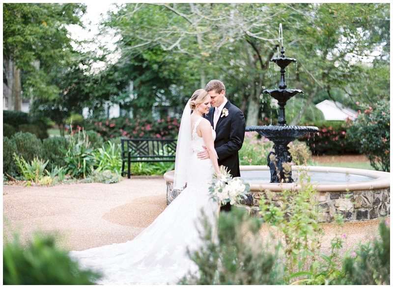 elegant couple portraits Georgia wedding