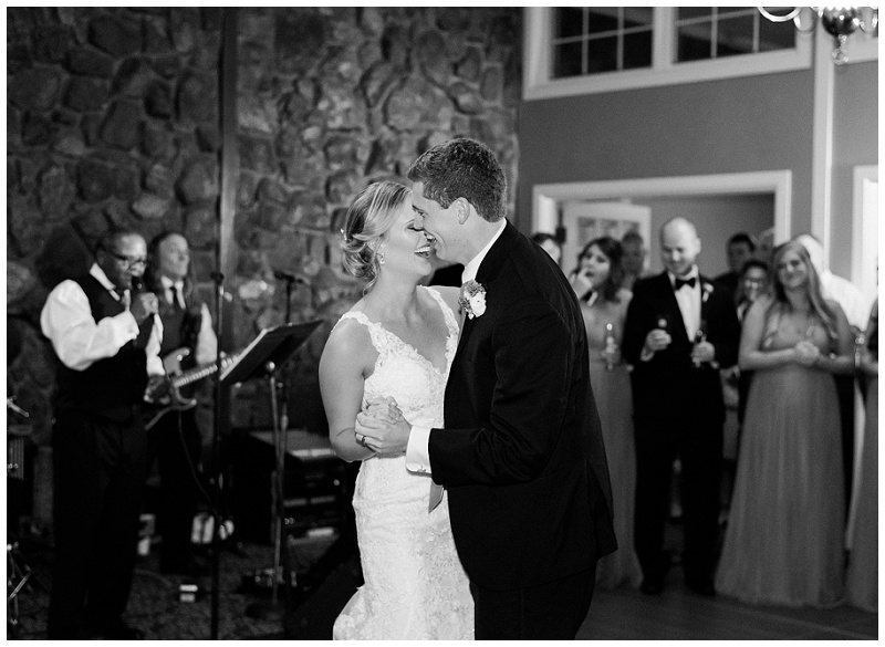 bride and groom first dance Dalton GA