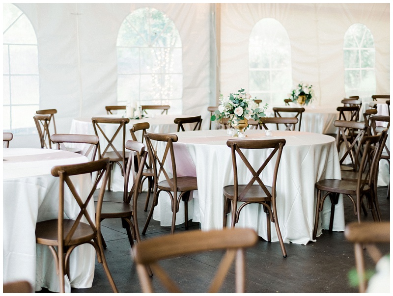 reception table decor outdoor Knoxville