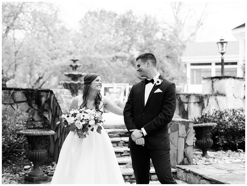 bride and groom portraits Knoxville TN wedding