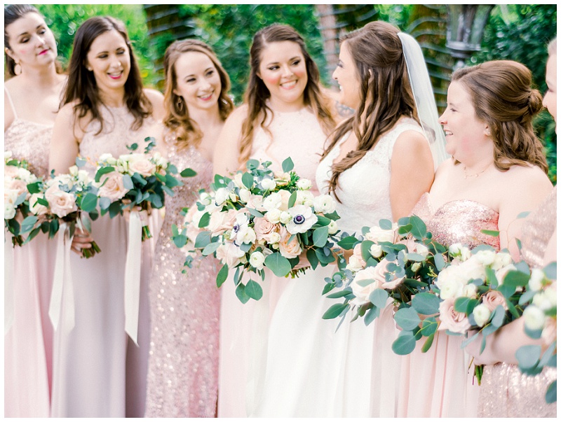 wedding bridesmaids portraits