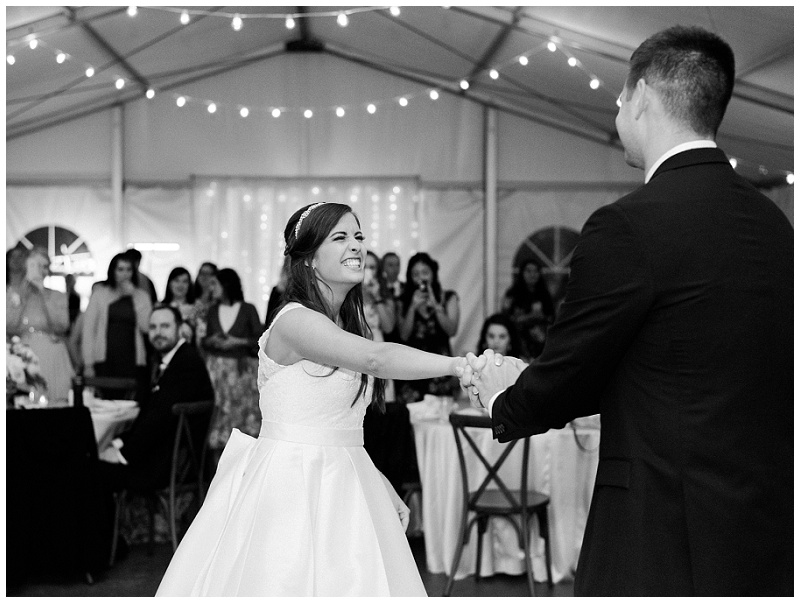 dance floor fun Knoxville wedding
