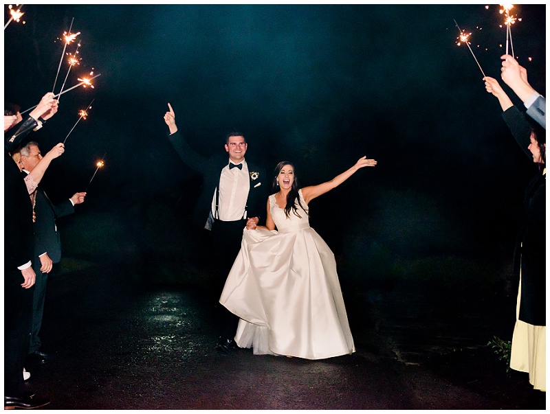 wedding exit celebration Knoxville TN