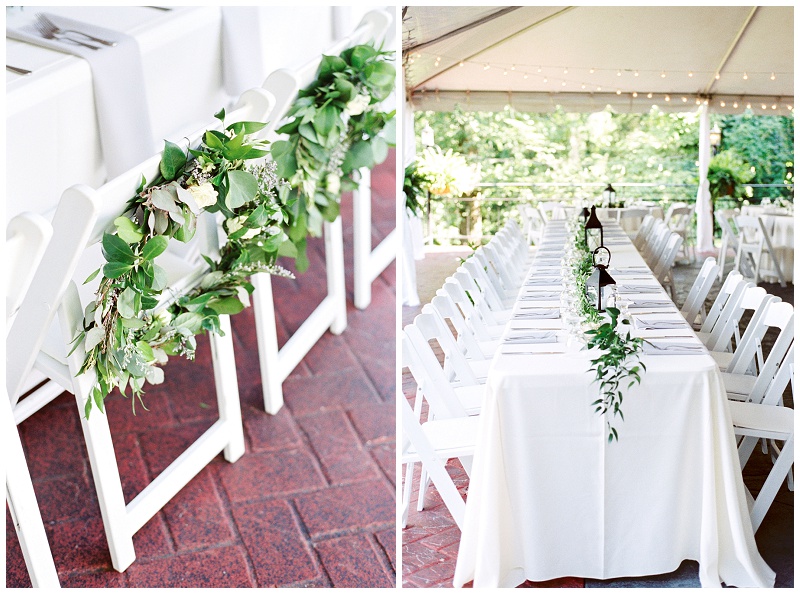 Grandview Chattanooga reception decor