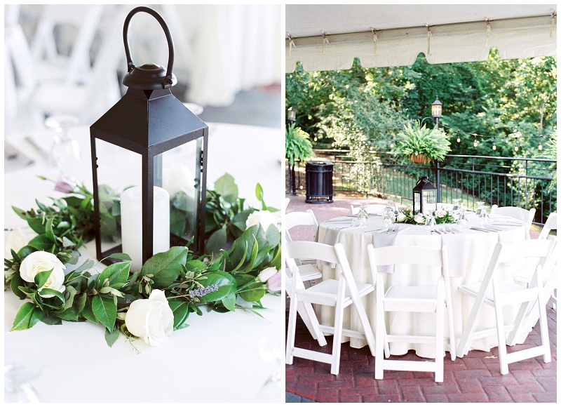 elegant outdoor reception lighting Chattanooga TN