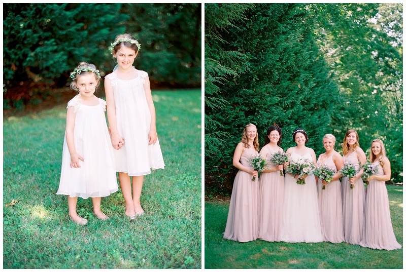 bridesmaids candid Chattanooga wedding