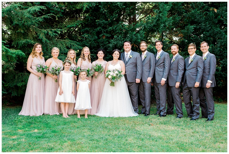 timeless bridal party Chattanooga photographer
