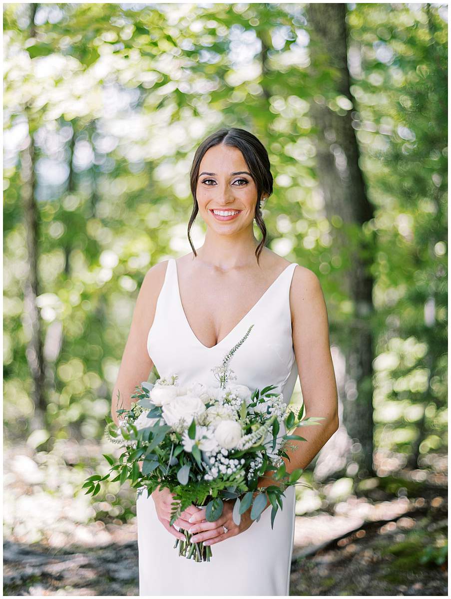 outdoor bridal portraits Pigeon Forge TN