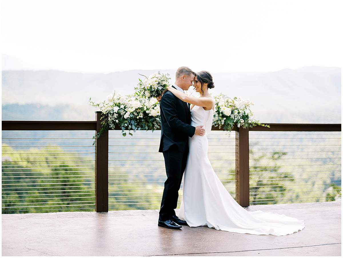 timeless bride and groom Pigeon Forge photographer