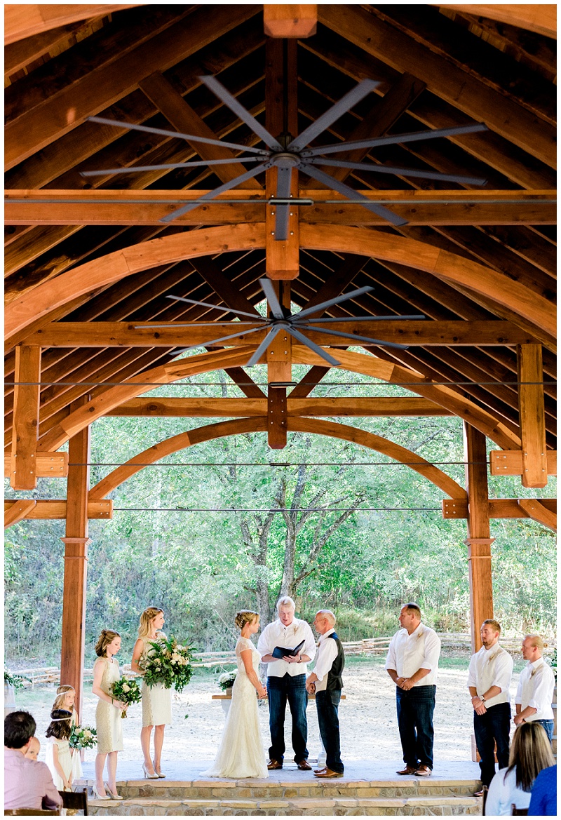 Cardinals Nest wedding ceremony Sevierville TN