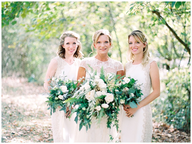 bridesmaids cheering bride Sevierville