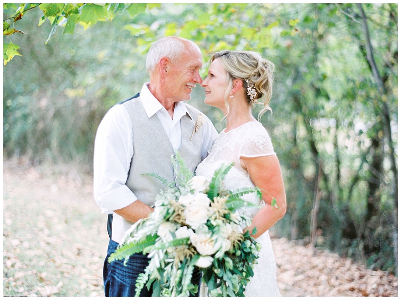 joyful newlyweds Smoky Mountain wedding