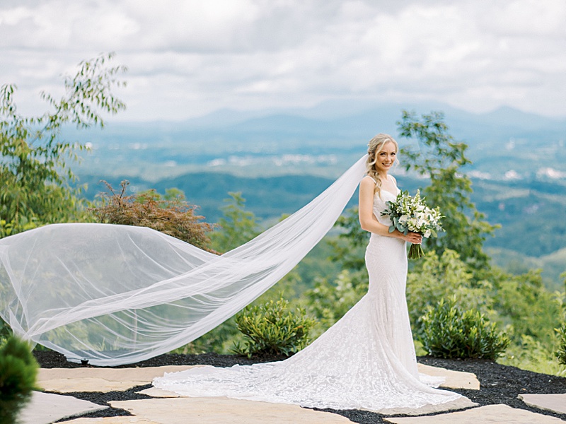 Bridal portrait with the trillium venue mountain views TN Bridal portrait with the trillium venue mountain views TN