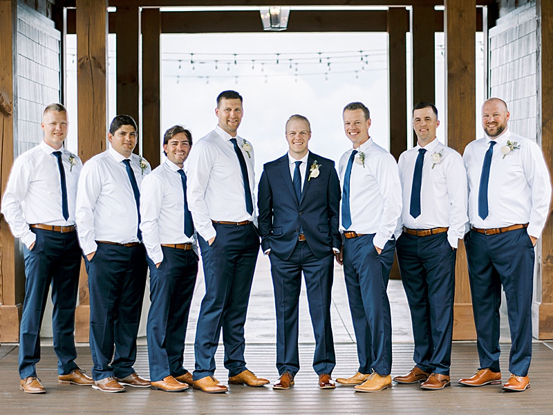 groomsmen group photo Smoky Mountain wedding groomsmen group photo Smoky Mountain wedding