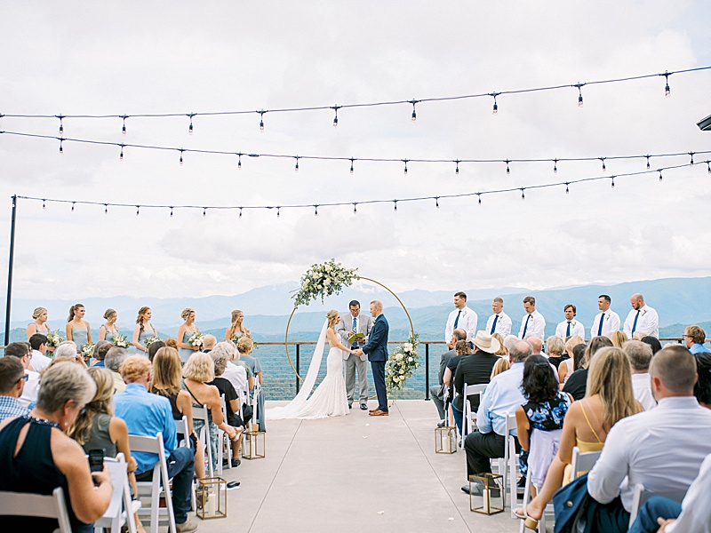 exchanging vows mountain wedding exchanging vows mountain wedding