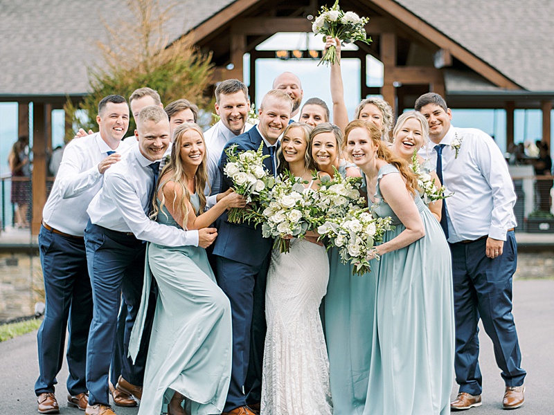 Trillium Venue bridal party portraits Trillium Venue bridal party portraits