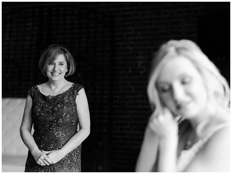 bridal prep photos Railroad District