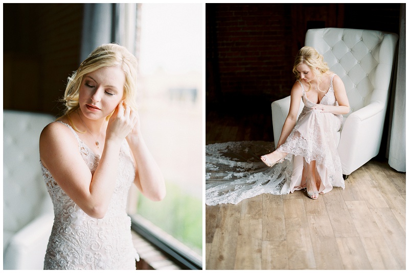 natural light bridal prep photography
